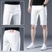 Men's Clothing Summer Thin Korean Style Trendy Slim Shorts Trendy Brand Color Shorts_mkmklike.com
