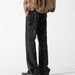 Men's Clothing Retro Loose Straight Washed Jeans Men Spring And Autumn Casual Wide Leg Trousers_mkmklike.com