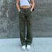2023 New European And American Jeans, Women's Fashion Ins Street Style Vintage Loose Multi-Pocket Cargo Pants_mkmklike.com