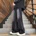 American Retro High Street Pants Autumn And Winter Trendy Brand Design Sense Tie-dye Gradual Change Wide-leg Pants Men's Loose Straight Jeans_mkmklike.com