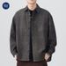 Muqiu Wear 2025 Spring New American Denim Men's Trendy Brand Loose Shirt Jacket_mkmklike.com