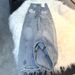 Men's Clothing Washed Letter Print High Waist Jeans Niche Versatile Design Straight Casual Mopping Pants_mkmklike.com