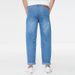 Spring And Summer Thin Versatile Simple Jeans Men's New Pure Cotton Loose Straight Jeans Men's Foreign Trade Large Size Pants_mkmklike.com