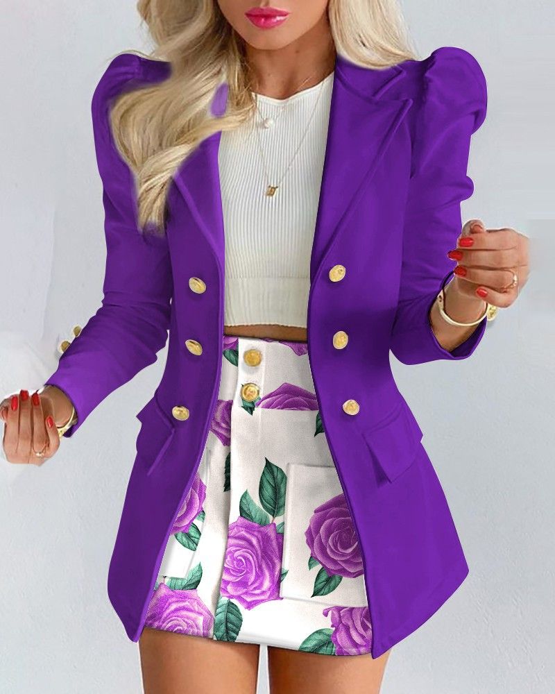 Women's Fashion Casual Suit Clothing Blazers_mkmklike.com