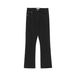 Men's Clothing Jeans Black High Street National Trend Brand Vibe Micro Flared Slim Straight Slim Casual Pants_mkmklike.com