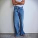 Women's Clothing Retro Street Fashion Waist Design High Waist Casual Loose Straight Jeans_mkmklike.com
