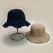 Hot Sale Japanese Travel Solid Bucket Hats New Women Wavy Edge Sunshade Casual Versatile Simple Breathable Fashion Braid_mkmklike.com