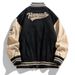 2025 New Spring And Autumn Men's Casual Deerskin Velvet American Street Embroidered Baseball Collar Jacket_mkmklike.com