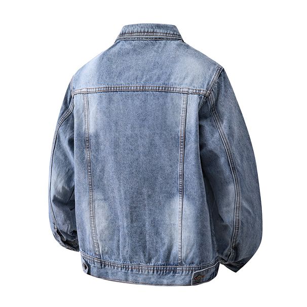 Men's Clothing Lining Printed Denim Jacket Douyin Hot Cotton And Polyester Men's Jacket Autumn And Winter Thick Style Personality Design Cardigan_mkmklike.com