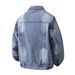 Men's Clothing Lining Printed Denim Jacket Douyin Hot Cotton And Polyester Men's Jacket Autumn And Winter Thick Style Personality Design Cardigan_mkmklike.com