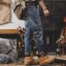 Spring/Autumn Men's Stretch Jeans Retro Loose Fit plus Size Long Pants Youthful Style Trendy Slim Fit Harem Pants_mkmklike.com
