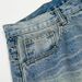 American Style Washed Vintage Denim Straight-Leg Pants Men's Trendy Frayed Loose Casual Trousers_mkmklike.com