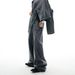 Men's Clothing Men's Straight Leg Washed Denim Jeans Style Trendy Street Fashion Brand Spring Autumn Floor Length Pants_mkmklike.com