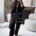 Women's Clothing fashionable patchwork patch bag suit _mkmklike.com