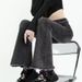 High-waisted Jeans Women, Autumn And Winter, Slim Fit, Stretchy, Flattering, Bootcut, Floor-length, Slightly Flared_mkmklike.com