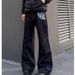American Trendy Brand Dark Wind Micro-horn Jeans Men's Summer High-end Design Sense Retro Washed Old Pants_mkmklike.com