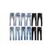 High Street Jeans Black Slim Fit Cross-Border Foreign Trade Kusbi New Elastic Skinny Men's Miscellaneous Pants_mkmklike.com