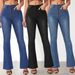 Women's Clothing High Waist Slimming Micro-jeans Temperament Commuter Pants_mkmklike.com