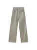 High-waisted Slim Straight-leg Jeans Women, Loose Fit, 2024 Spring/autumn New Style, Slimming, For Tall Individuals,_mkmklike.com
