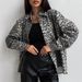 Women's Clothing Vintage American Retro Leopard Print Denim Jacket - Oversized Loose Fit Fashion Coat For Women & Men_mkmklike.com