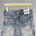 Men's Slim Fit Mid-Length Denim Shorts Trendy Versatile Five Point High End Summer Style_mkmklike.com