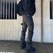 Men's Slim Fit Distressed Jeans – Vintage Washed Denim Pants With Stretch Comfort, Tapered Leg & Raw Hem (XS-XXL, Mid-Rise, Zip Fly)_mkmklike.com