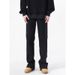 Nordmann Black Jeans Men Design Sense Buttoned Split Casual Autumn Winter American High Street Trend Slim Straight Pants_mkmklike.com