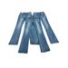 Premium Washed Blue Stretch Bootcut Jeans For Men - Comfortable Mid Rise Denim Pants With Vintage Finish_mkmklike.com