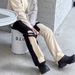 American Style Design Distressed Color Block Workwear Versatile Long Straight Casual Pants Ins National Trend Brand_mkmklike.com