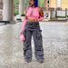 plus Size Trendy Multi Pocket Cross-Border Jeans Women's Stretch Denim Workwear European American Style Fashion Bestseller_mkmklike.com