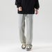 Men's Clothing Retro Drape Loose Straight Pants Men's Casual Wide Leg Trousers_mkmklike.com