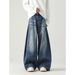 Men's Vintage Washed Jeans, Loose Fit Streetwear Denim Pants With Distressed Details, High-Waisted Slim Tapered Jeans For Casual & Urban Style_mkmklike.com