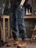New American Trendy Brand Tooling Jeans Men's Loose Large Size Spring Men's Ruffian Handsome Casual Leggings_mkmklike.com
