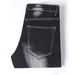 Men's Straight Leg Slim Fit Stretch Jeans Trendy Fashionable Multi-Crafted Trousers Irregular Style_mkmklike.com