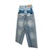 Men's Clothing Double Stitching Design Jeans For Men And Women Loose Versatile Couples Same Style Straight Trousers_mkmklike.com