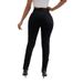 Women's Clothing Fashion Denim Small Feet Ripped Long Sexy High Waist Black Jeans_mkmklike.com