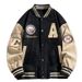 2025 New Spring And Autumn Men's Casual Suede Jacket American Street Style Embroidered Baseball Collar_mkmklike.com