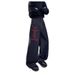 Men's Clothing Flared Jeans Trendy Hip Hop Wide Leg Floor Length Trousers Mid Waist Cotton Black Light Blue_mkmklike.com