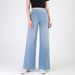 High-waisted Stretchy Washed Knit Jeans, Wide-leg Loose Straight Pants, Versatile Casual Women's Trousers, 2026 Autumn_mkmklike.com