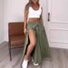 Women's Fashion Casual Skirt Long Skirt_mkmklike.com