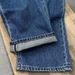 Women's High-Waisted Wide-Leg Jeans - THE Minimalist Distressed Denim Pants, Oversized & Floor-Length (Dark Blue, Sizes 24-30)_mkmklike.com