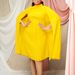 Women's Clothing 2024 spring new fashion loose temperament cloak pleated large size bat sleeve dress_mkmklike.com