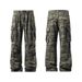 Camouflage Pants For Men, Spring And Autumn, Drapey Wide-leg American Style Trendy Brand, Loose Straight-leg Long Pants,_mkmklike.com