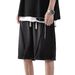 Men's Clothing Men's Style Distressed Retro Washed Denim Shorts Summer Thin Loose Wide Leg Five Point Pants_mkmklike.com