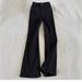 Men's Slim Flared Jeans – Stretch Black Denim Pants For Casual & Streetwear Men's Clothing_mkmklike.com