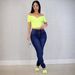 Summer New High-waisted Stretch Jeans For Plus-size Women, Buttoned, Tummy-control Pencil Pants, Slim-fit,_mkmklike.com