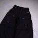 Street Jeans Men's Design Metal Ring Big Pocket Gothic Dark Casual Loose Wide Leg Pants_mkmklike.com