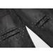 High Street Dirty Old Ripped Jeans Men's And Women's Design Loose Straight Double Waist Pants_mkmklike.com
