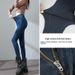 Four-way Stretch Knitted Soft Denim Women's Skinny, High-waisted, Slimming, Butt-lifting, Elastic, Seamless Pencil_mkmklike.com