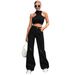 Trendy Girl Closet In Stock-10193#European And American Cross-Border Denim Women's Hot Sale Casual Fashion Ripped Pants_mkmklike.com
